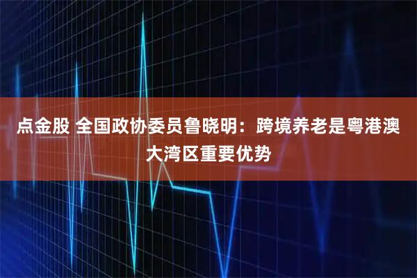 点金股 全国政协委员鲁晓明：跨境养老是粤港澳大湾区重要优势